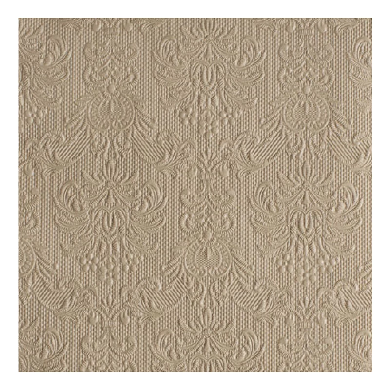 Esküvői szalvéta - Elegance Taupe (33x33cm) Ambiente