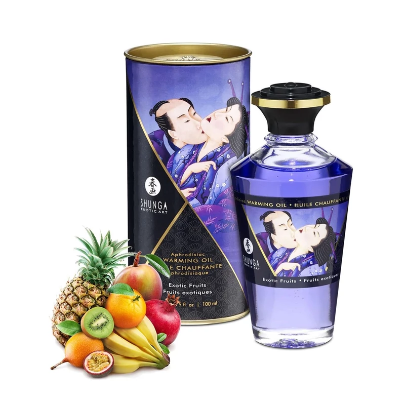 Egzotikus afrodiziákumos masszázsolaj (Shunga)100ml