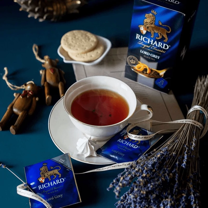 Richar Richard Royal Lord Grey fekete tea bergamott és citrus ízesítéssel (25x2gr) 