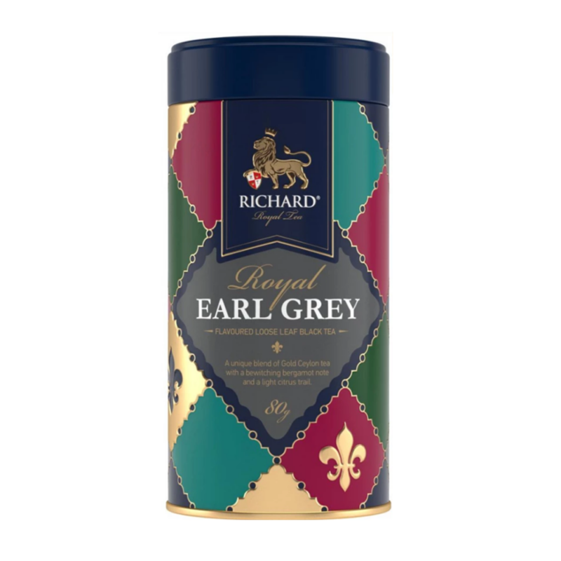 Richard Royal Earl Grey ízesített fekete tea (80gr) 